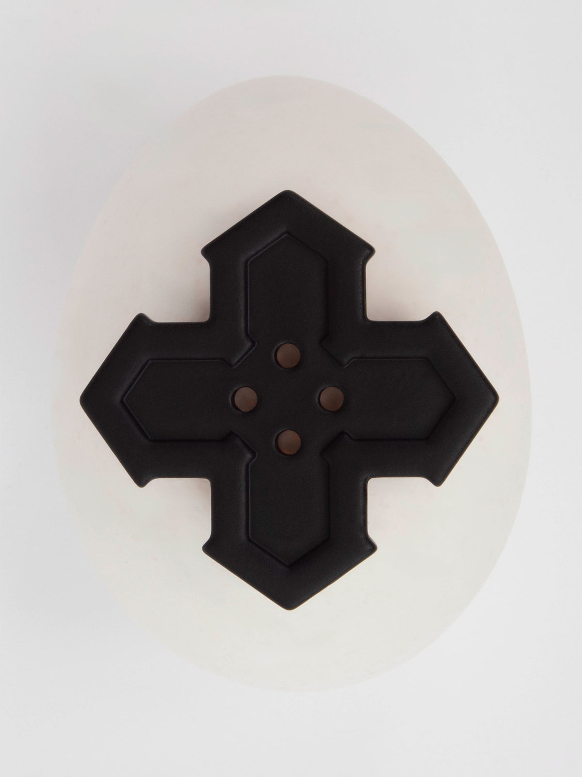 The Void on a white egg